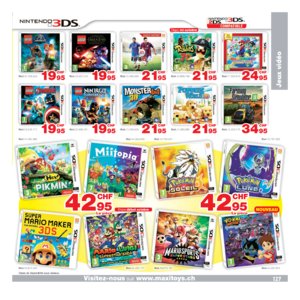 Catalogue Maxi Toys Suisse Noël 2017 page 127