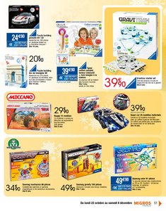 Catalogue Migros Noël 2018 page 51