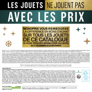 Catalogue Monoprix Noël 2017 page 40