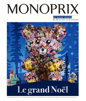Catalogue Monoprix Noël 2021