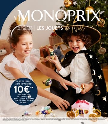 Catalogue Monoprix Noël 2022