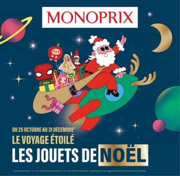 Catalogue Monoprix Noël 2023