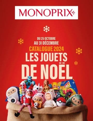 Catalogue Monoprix Noël 2024