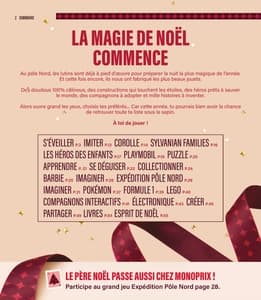 Catalogue jouets Monoprix Noël 2026: la magie de Noël commence page 2