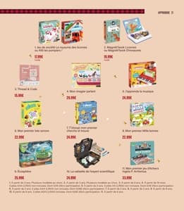 Catalogue jouets Monoprix Noël 2026: la magie de Noël commence page 21