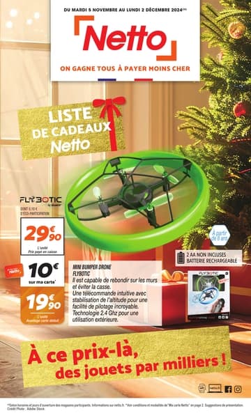 Catalogue Netto Noël 2024