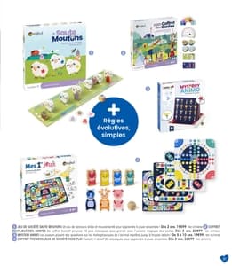 Catalogue Oxybul Noël 2026: jouets d'éveil et jeux éducatifs page 91