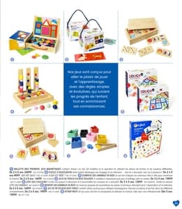 Catalogue Oxybul Noël 2026: jouets d'éveil et jeux éducatifs page 99