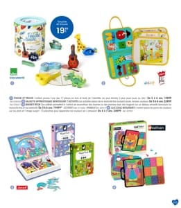 Catalogue Oxybul Noël 2026: jouets d'éveil et jeux éducatifs page 103