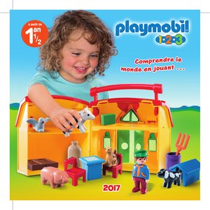 Catalogue Playmobil 1.2.3 France 2017 page 1