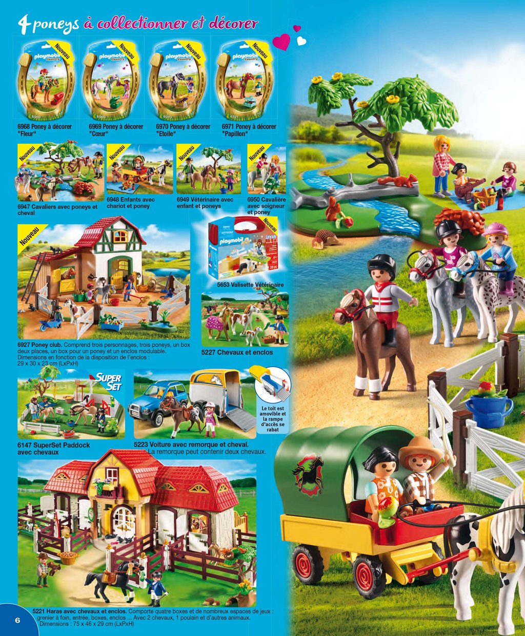 Playmobil Poney Farm Avec Écurie 5221 Multicolore