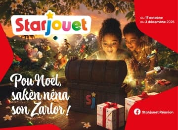 Catalogue Starjouet La Réunion Noël 2026