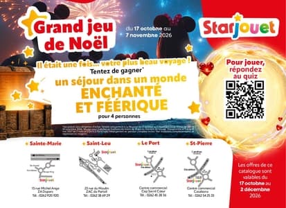 Catalogue Starjouet La Réunion Noël 2026 page 100