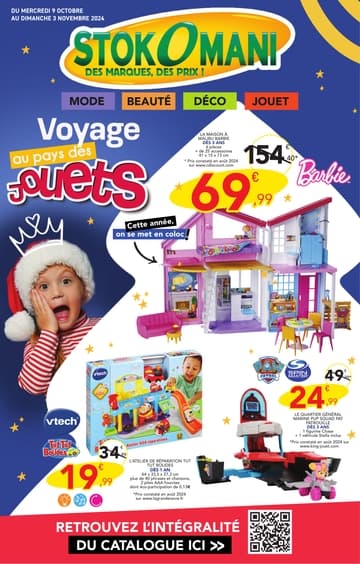 Catalogue Stokomani Au Pays Des Jouets Noël 2024