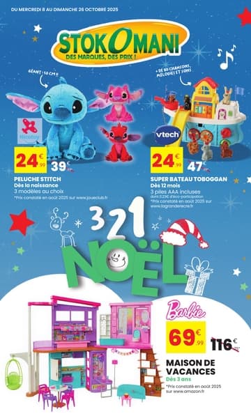 Catalogue Stokomani 3 2 1 Noël 2025