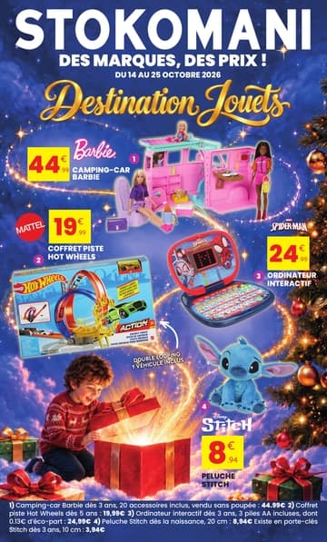 Catalogue Stokomani 3 2 1 Noël 2026