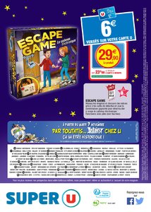 Catalogue Super U France Noël 2017 page 60