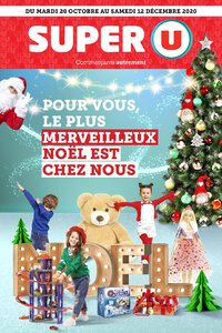Catalogue Super U France Noël 2020 page 1