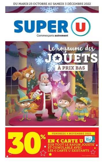 Catalogue Super U France Noël 2022