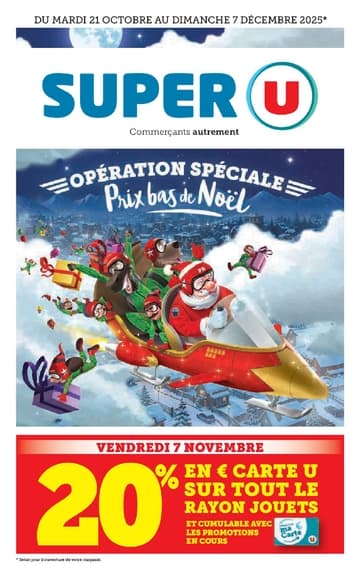 Catalogue Super U France Noël 2025