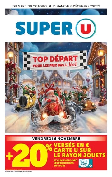 Catalogue Super U France Noël 2026