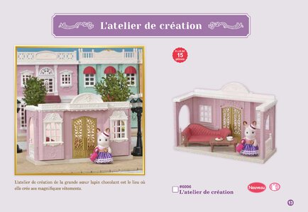 Catalogue Sylvanian Families 2018 page 15