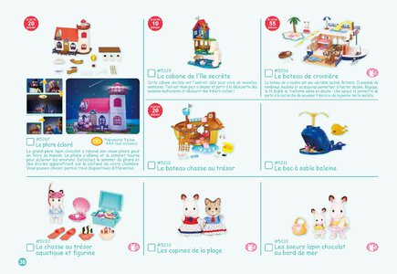 Catalogue Sylvanian Families 2018 page 38