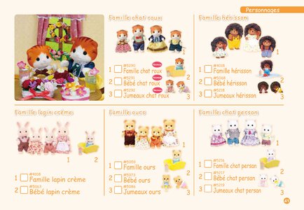 Catalogue Sylvanian Families 2018 page 43