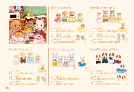 Catalogue Sylvanian Families 2018 page 44