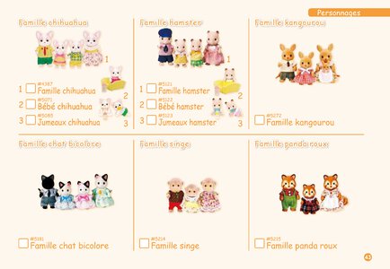 Catalogue Sylvanian Families 2018 page 45