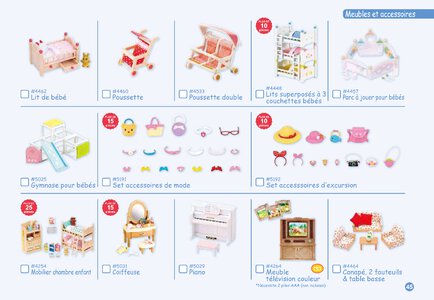 Catalogue Sylvanian Families 2018 page 47