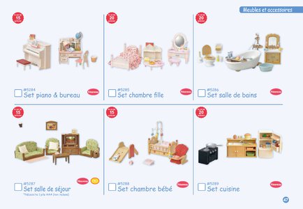 Catalogue Sylvanian Families 2018 page 49