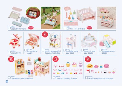 Catalogue Sylvanian Families 2021 page 28