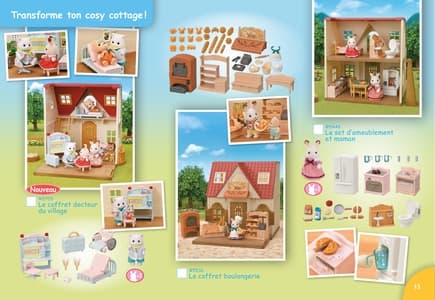 Catalogue Sylvanian Families 2023 page 13