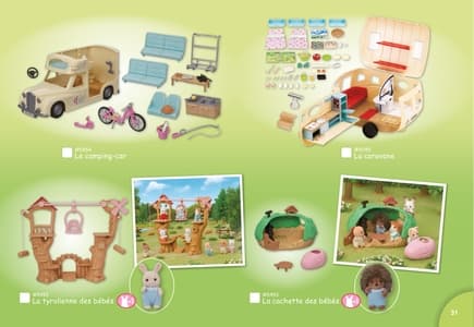 Catalogue Sylvanian Families 2023 page 31