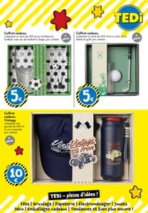 Catalogue TEDi Noël 2026 : jouets et cadeaux à petits prix page 2