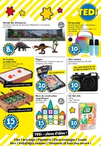 Catalogue TEDi Noël 2026 : jouets et cadeaux à petits prix page 9