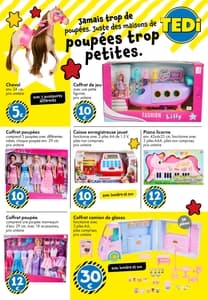 Catalogue TEDi Noël 2026 : jouets et cadeaux à petits prix page 18