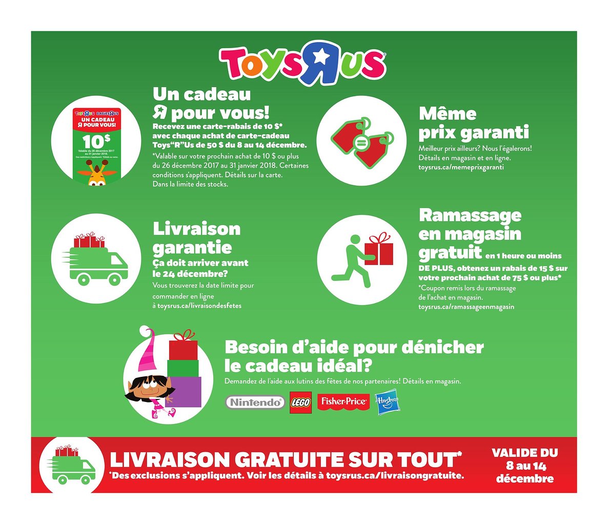Catalogue Circulaire Toys R Us Canada Le Livre Des Joueuses Fetes Noel 2017 Catalogue De Jouets