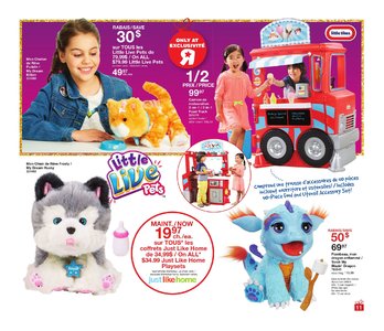 Catalogue (circulaire) Toys "R" Us Canada Le Livre des Joueuses Fêtes Noël 2017 page 11