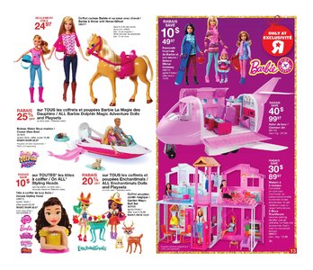 Catalogue (circulaire) Toys "R" Us Canada Le Livre des Joueuses Fêtes Noël 2017 page 13