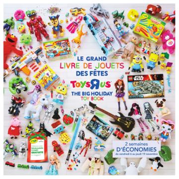 Catalogue (circulaire) Toys'R'Us Canada Noël 2015