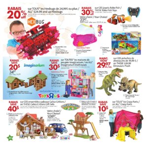 Catalogue (circulaire) Toys'R'Us Canada Noël 2015 page 41