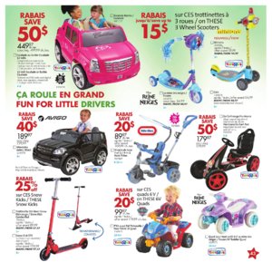 Catalogue (circulaire) Toys'R'Us Canada Noël 2015 page 44