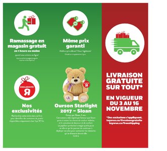 Catalogue (circulaire) Toys "R" Us Canada Noël 2017 page 3