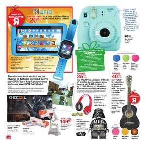 Catalogue (circulaire) Toys "R" Us Canada Noël 2017 page 32