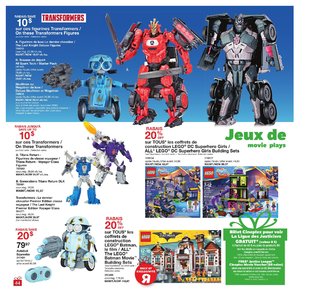 Catalogue (circulaire) Toys "R" Us Canada Noël 2017 page 44