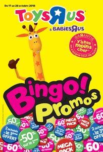 Catalogue Toys'R'Us Bingo Promo 2018 page 1