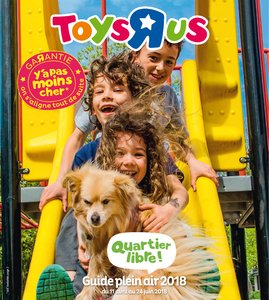 Catalogue Toys'R'Us Plein Air 2018 page 1