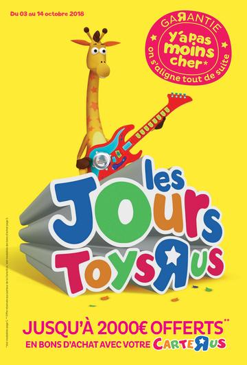 Catalogue Les Jours Toys'R'Us